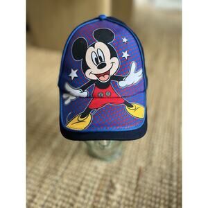 Disney Snapback Hat Blue Mickey Mouse Kids